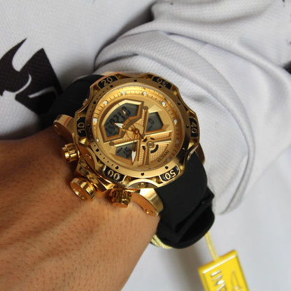 INVICTA DOBLE HORA SUMERGIBLE PARA HOMBRE REF-1837-ND