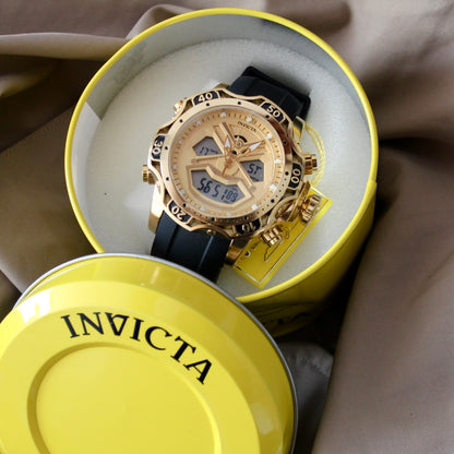 INVICTA DOBLE HORA SUMERGIBLE PARA HOMBRE REF-1837-ND