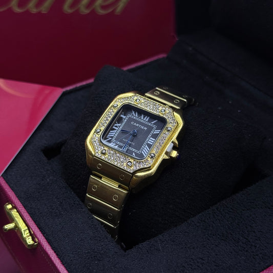 CARTIER SANTOS CUBANO  PARA DAMA REF DN