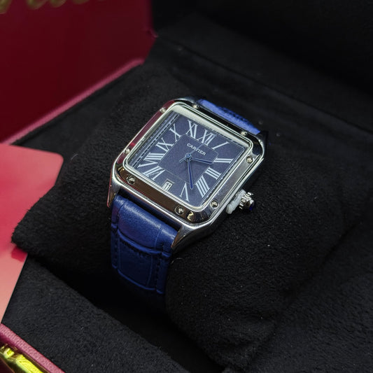 CARTIER SANTOS EN CUERO UNISEX REF APA