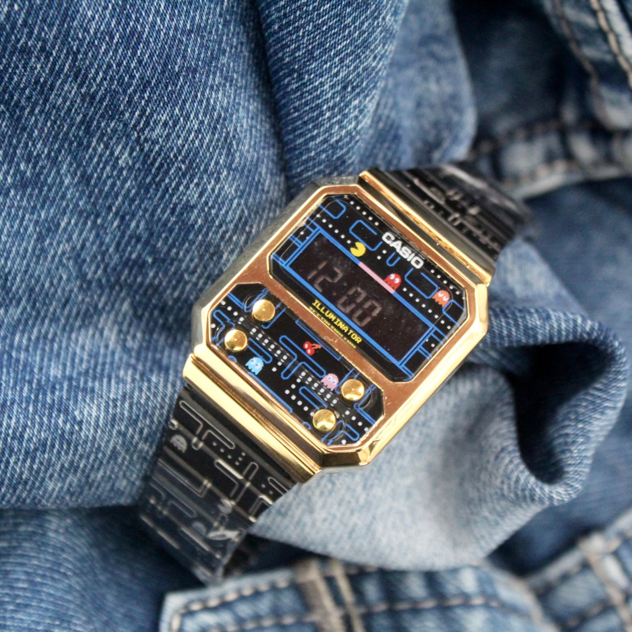 CASIO UNISEX RETRO VINTAGE A-1000-PACMAC