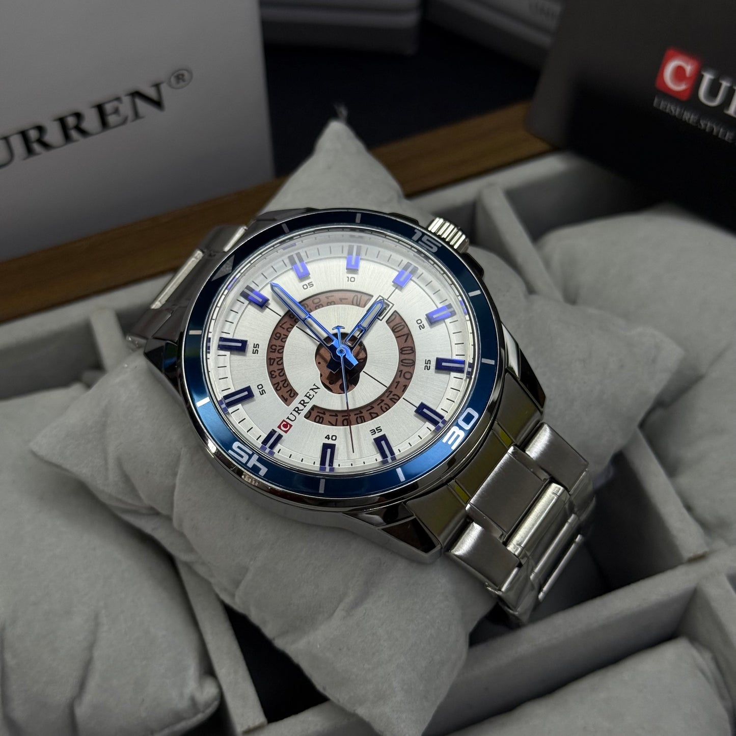 CURREN ORIGINAL X RLX SUMERGIBLE PARA HOMBRE REF SUBMARINE 8359-PB