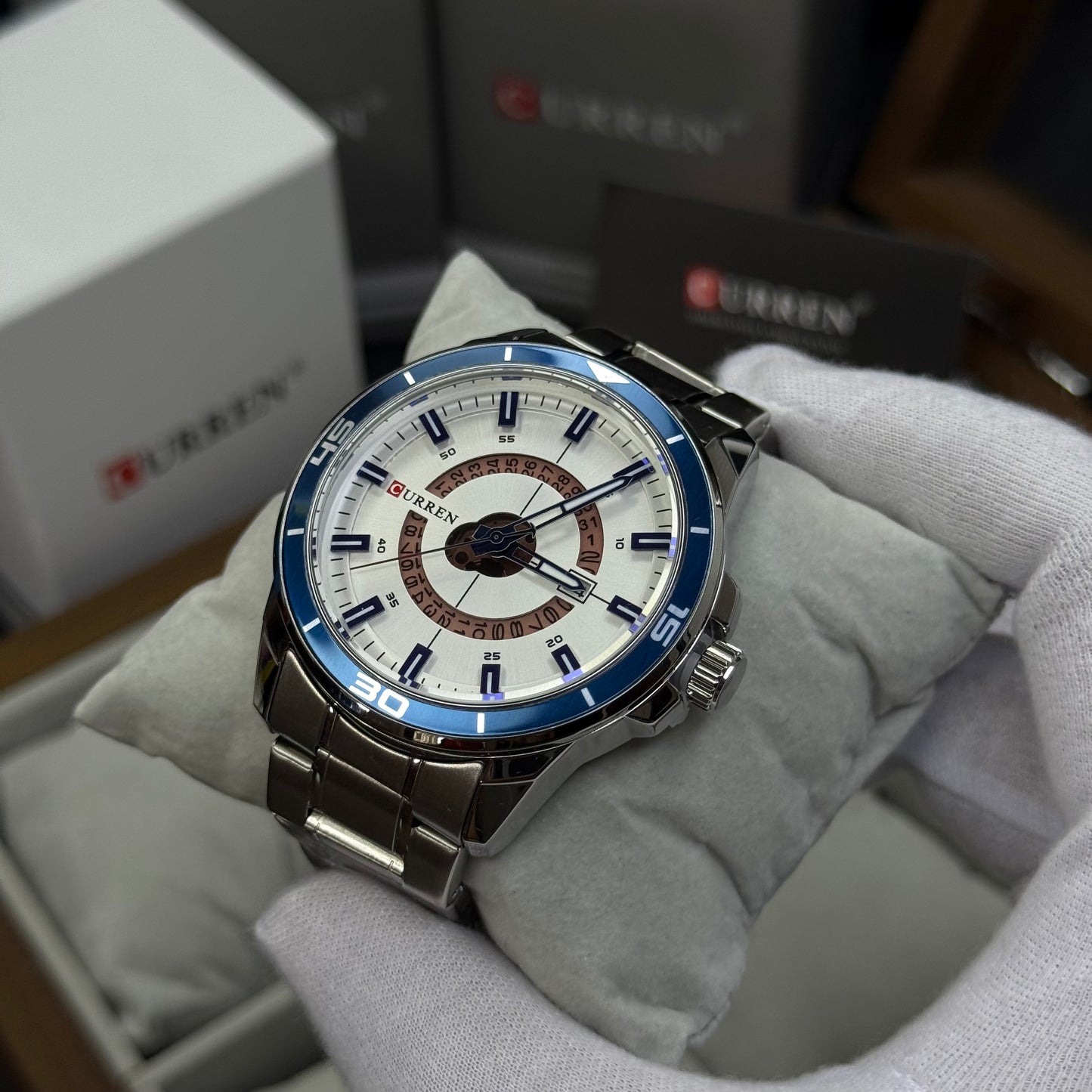 CURREN ORIGINAL X RLX SUMERGIBLE PARA HOMBRE REF SUBMARINE 8359-PB