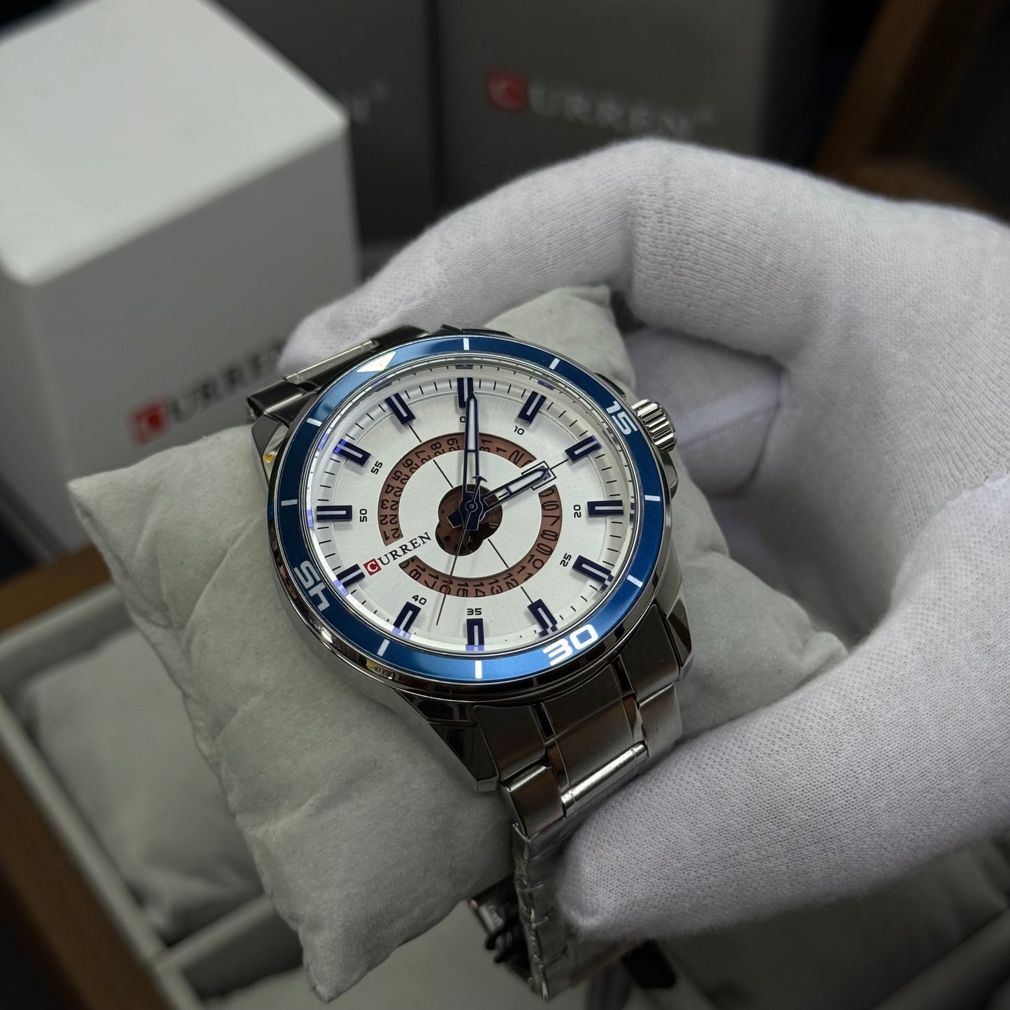 CURREN ORIGINAL X RLX SUMERGIBLE PARA HOMBRE REF SUBMARINE 8359-PB