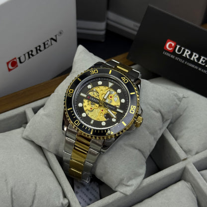 CURREN ORIGINAL X RLX SUMERGIBLE PARA HOMBRE REF SUBMARINE 8412-BN