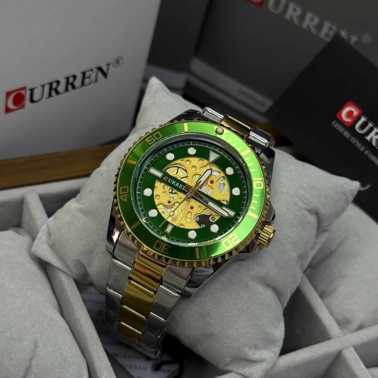 CURREN ORIGINAL X RLX SUMERGIBLE PARA HOMBRE REF SUBMARINE 8412-BV