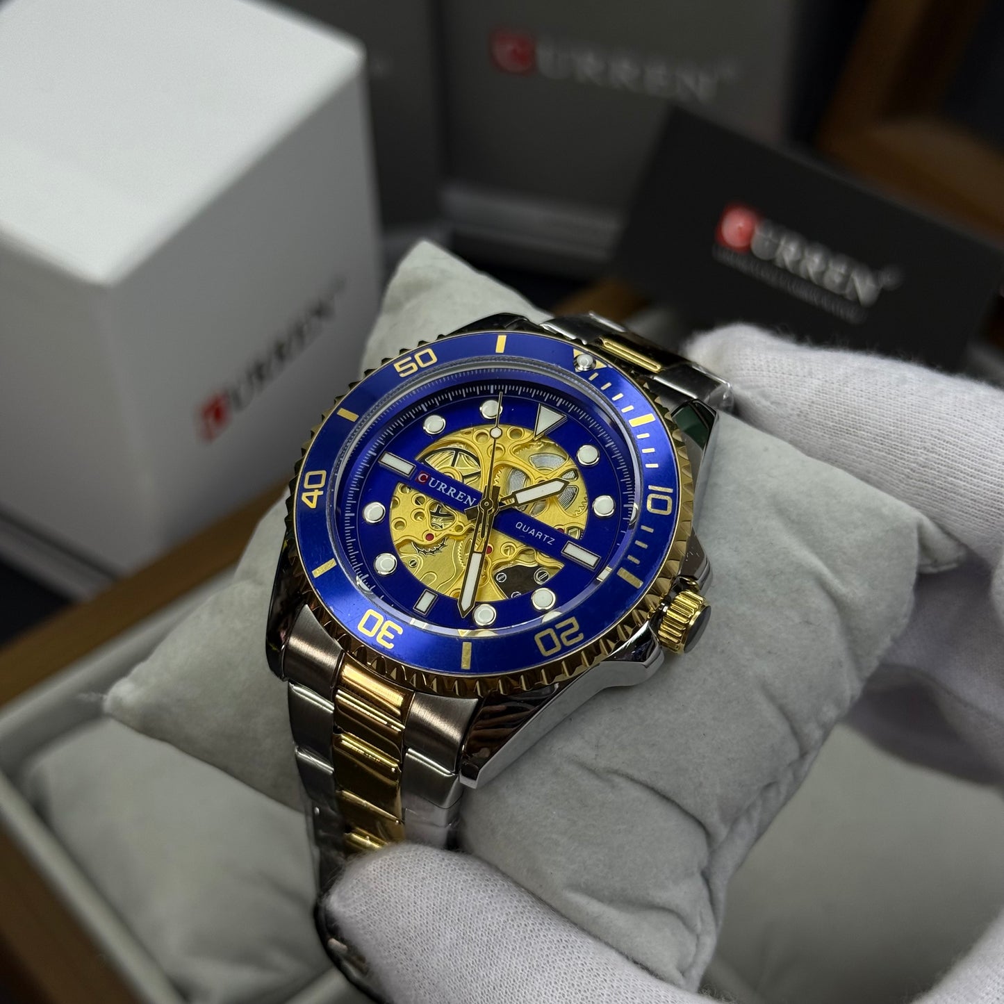 CURREN ORIGINAL X RLX SUMERGIBLE PARA HOMBRE REF SUBMARINE 8412-BA