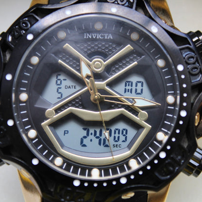 INVICTA DOBLE HORA SUMERGIBLE PARA HOMBRE REF-1837-NDA