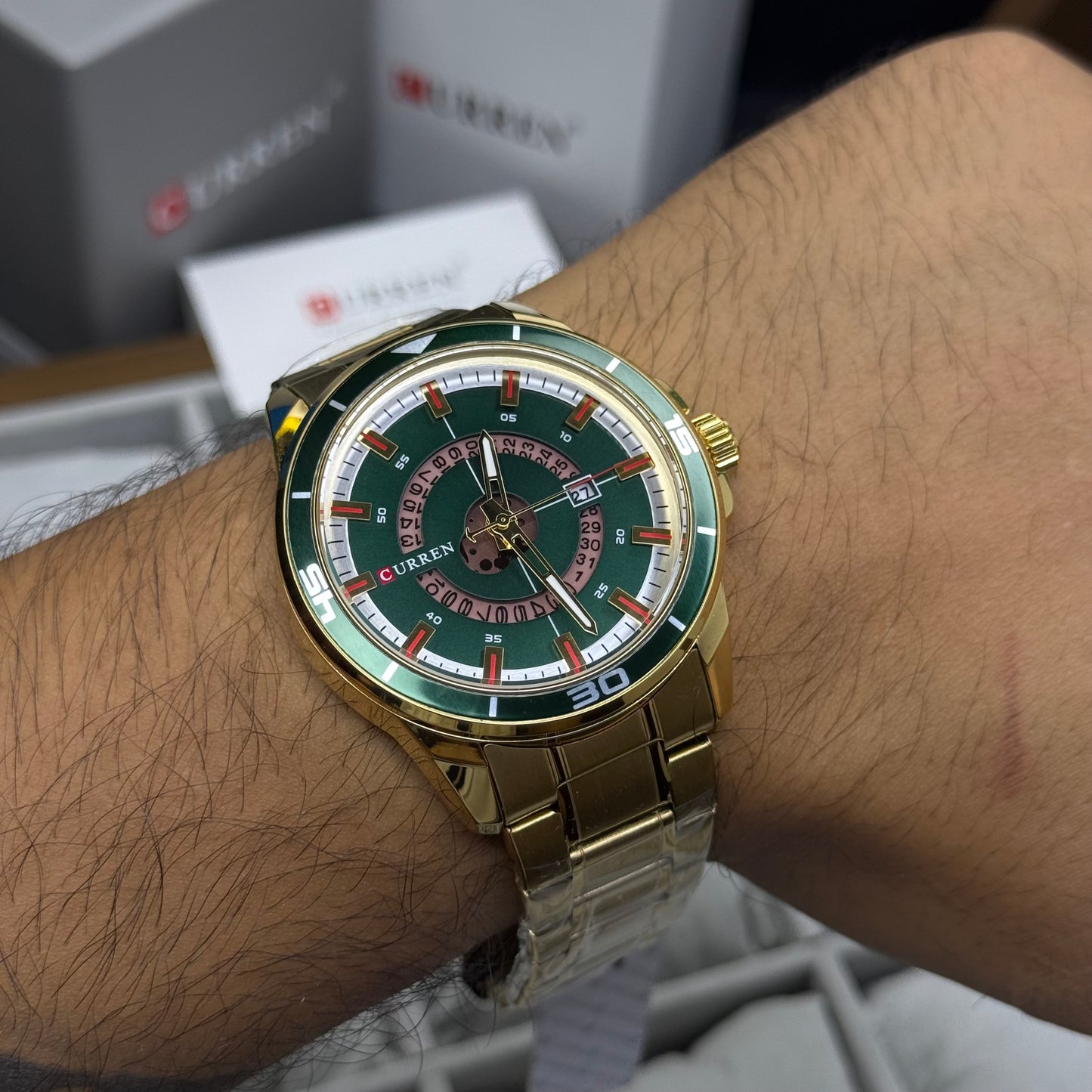 CURREN ORIGINAL X RLX SUMERGIBLE PARA HOMBRE REF SUBMARINE 8359-DV