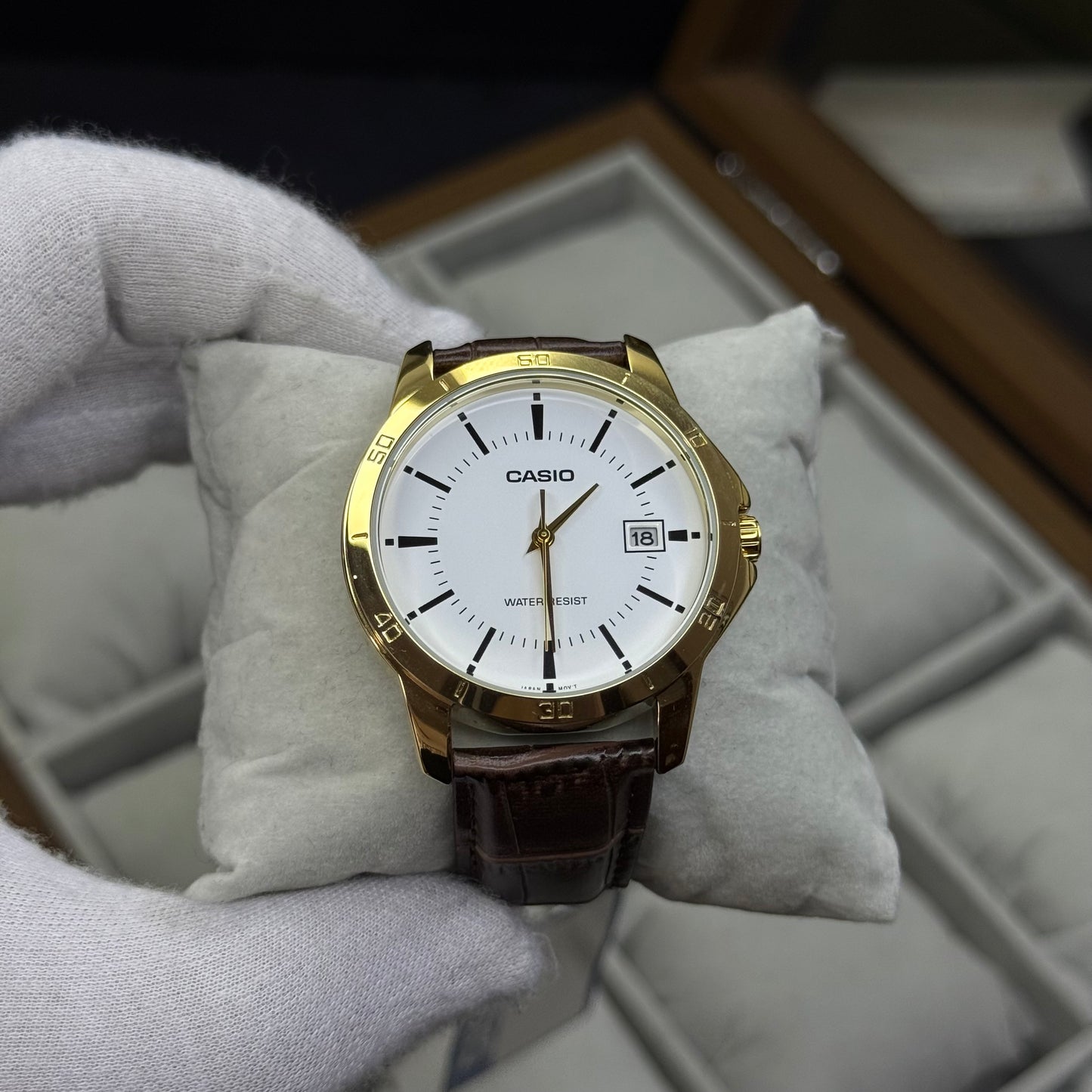 CASIO ORIGINAL PARA HOMBRE REF-MTP-V004GL-7A