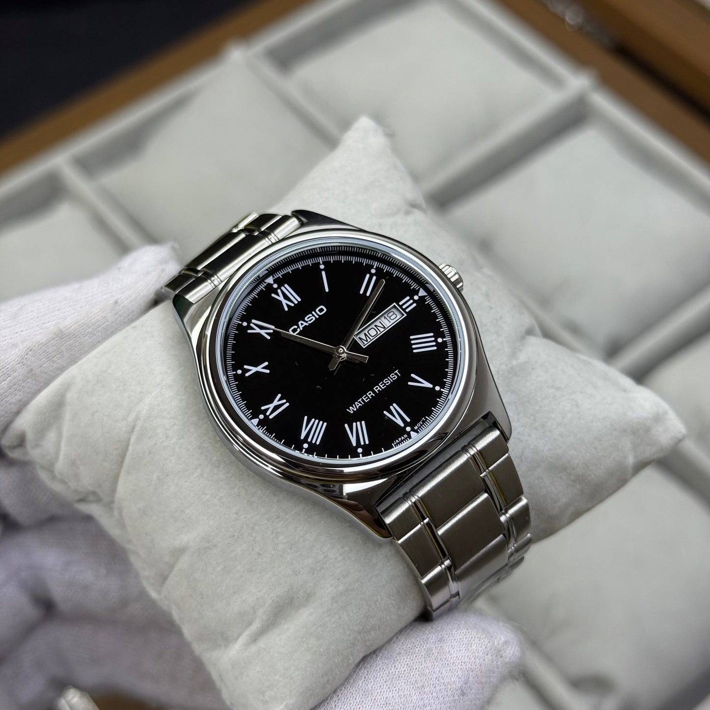 CASIO ORIGINAL PARA HOMBRE REF-MTP-V006D-1B