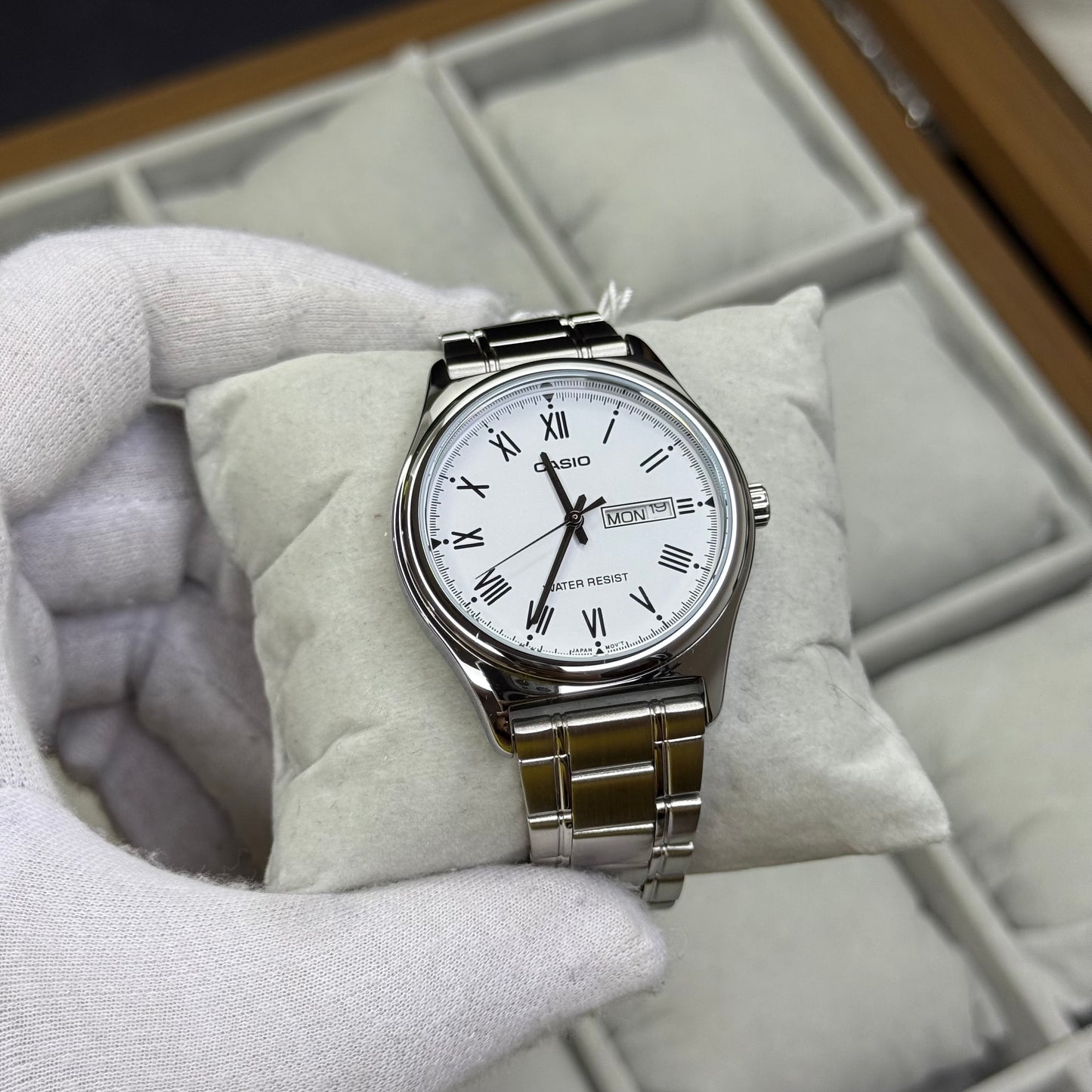 CASIO ORIGINAL PARA HOMBRE REF-MTP-V006D-7B