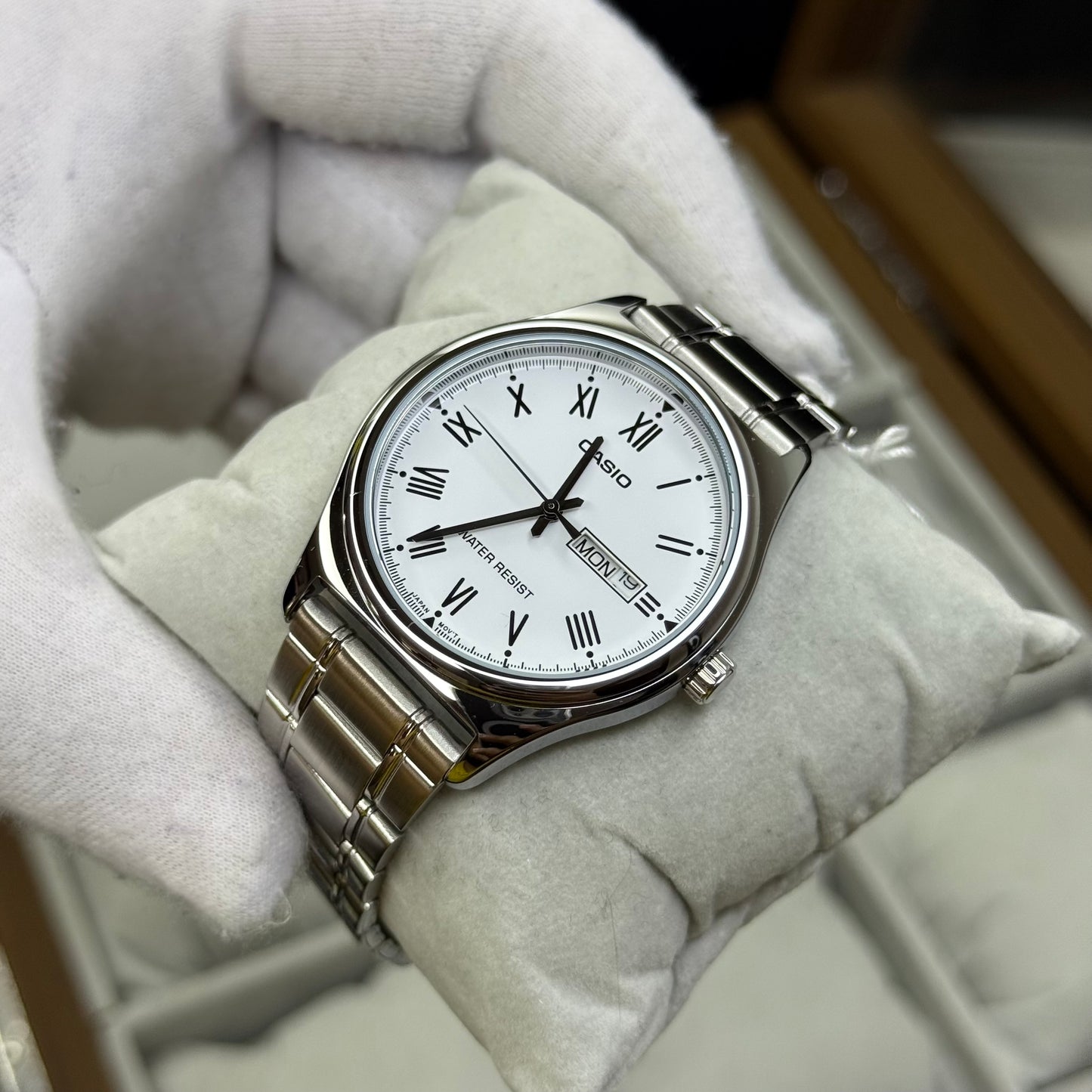 CASIO ORIGINAL PARA HOMBRE REF-MTP-V006D-7B