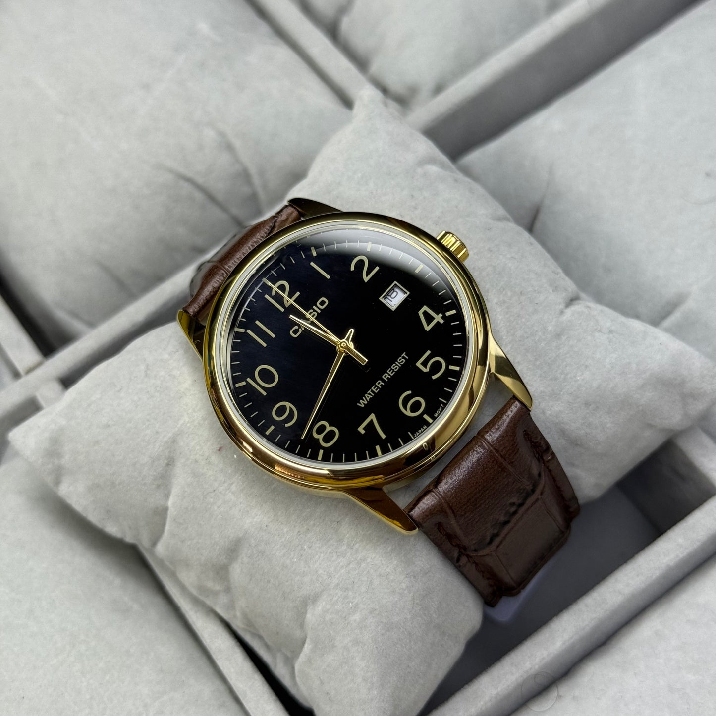 CASIO ORIGINAL PARA HOMBRE REF-MTP-V002GL-1B