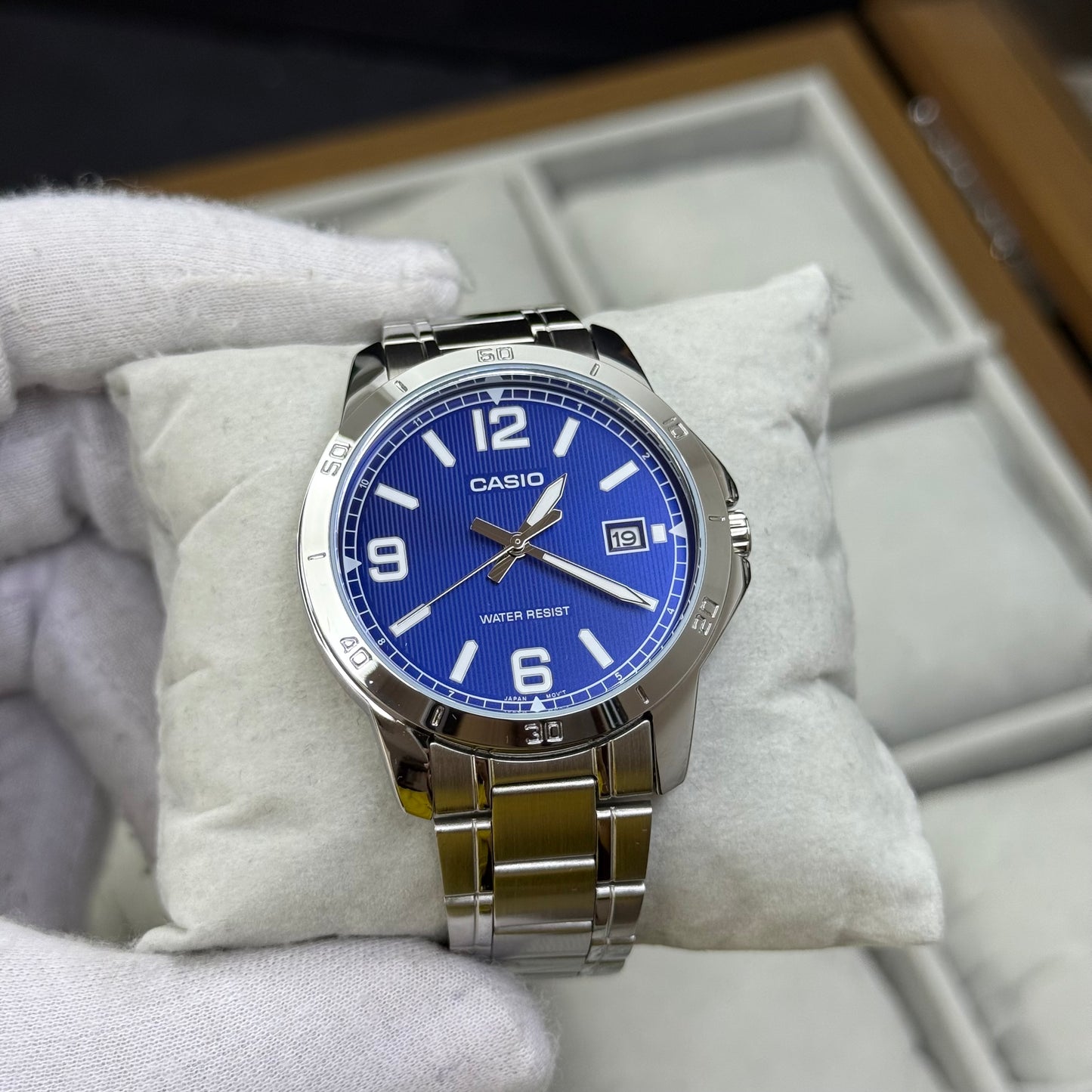 CASIO ORIGINAL PARA HOMBRE REF-MTP-V004D-2B