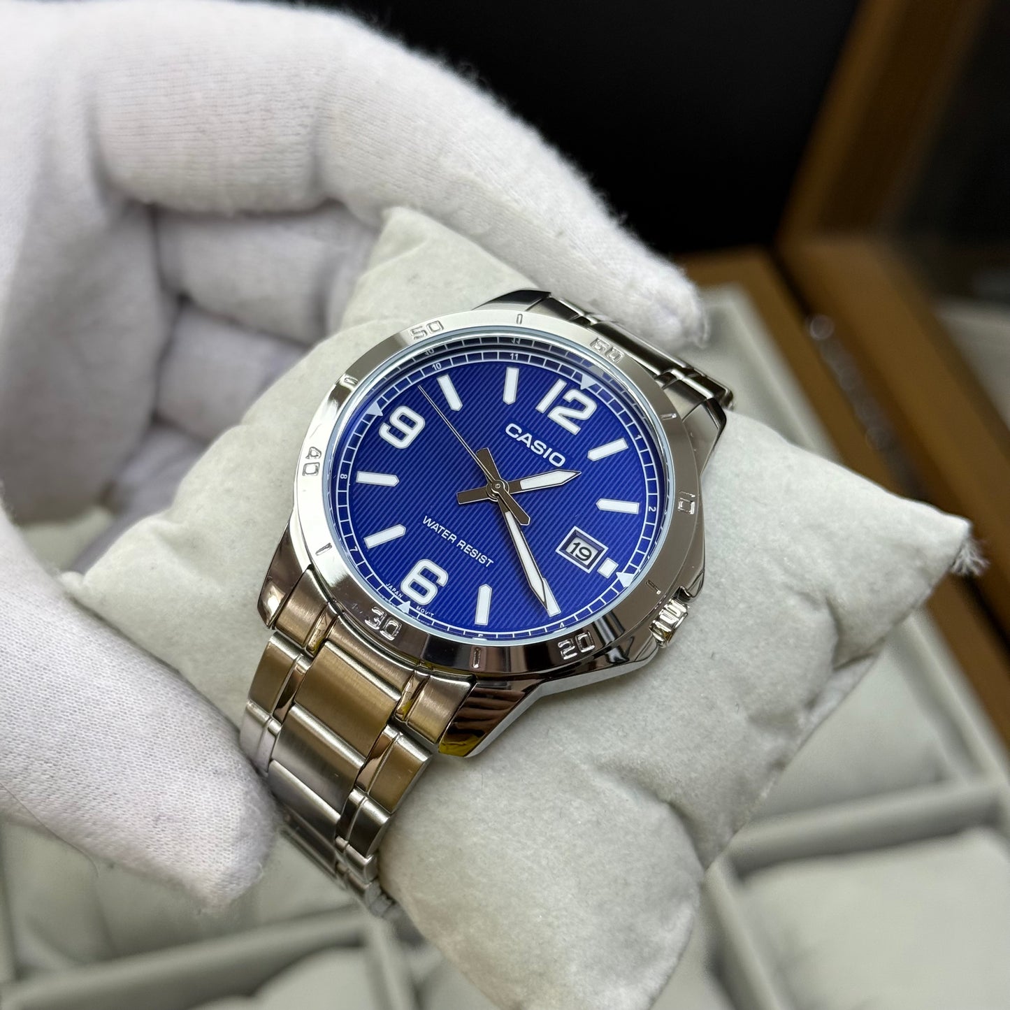 CASIO ORIGINAL PARA HOMBRE REF-MTP-V004D-2B