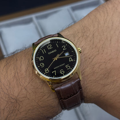 CASIO ORIGINAL PARA HOMBRE REF-MTP-V002GL-1B