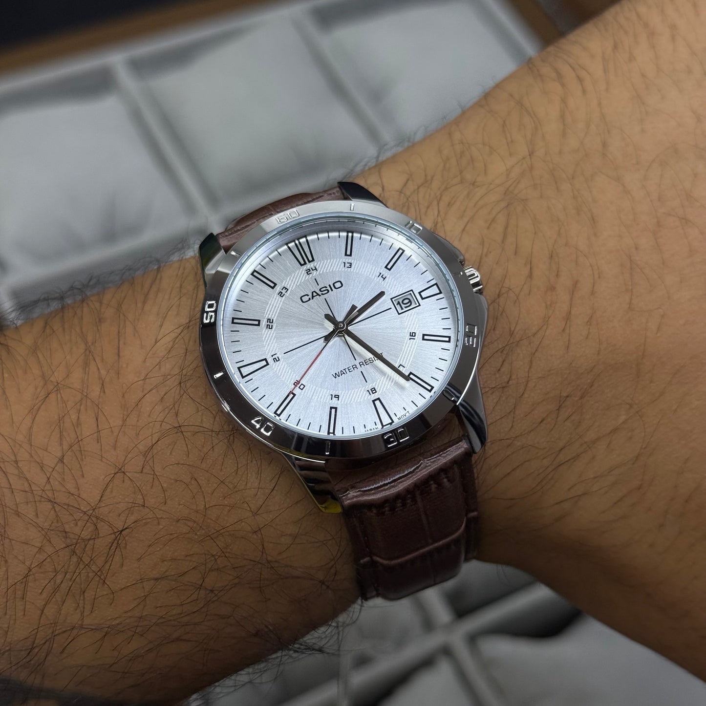 CASIO ORIGINAL PARA HOMBRE REF-MTP-V004L-7C