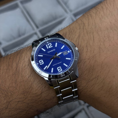 CASIO ORIGINAL PARA HOMBRE REF-MTP-V004D-2B