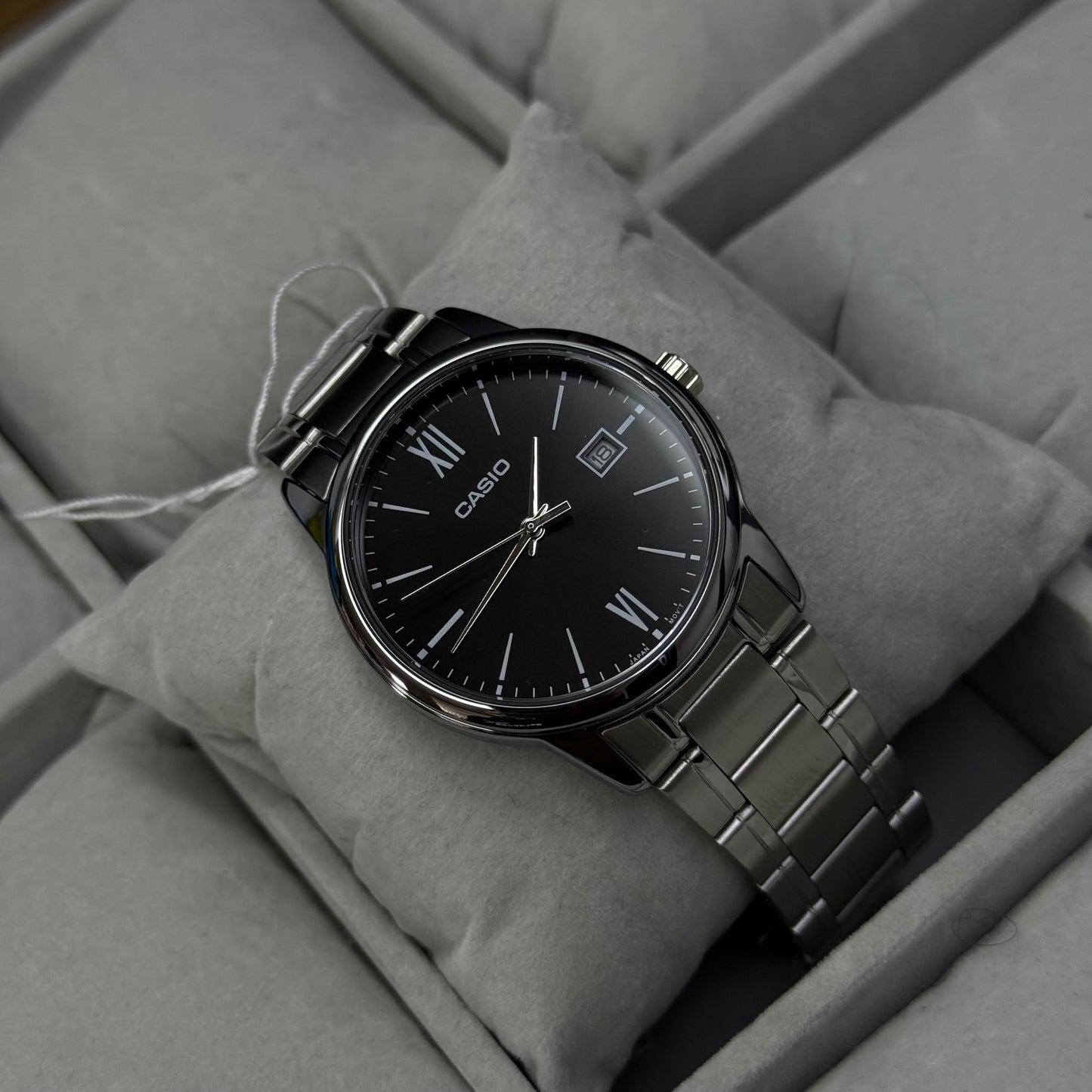 CASIO ORIGINAL PARA HOMBRE REF- MTP-V002D-1B3