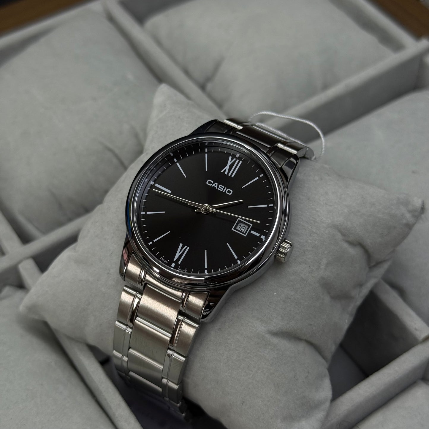 CASIO ORIGINAL PARA HOMBRE REF- MTP-V002D-1B3