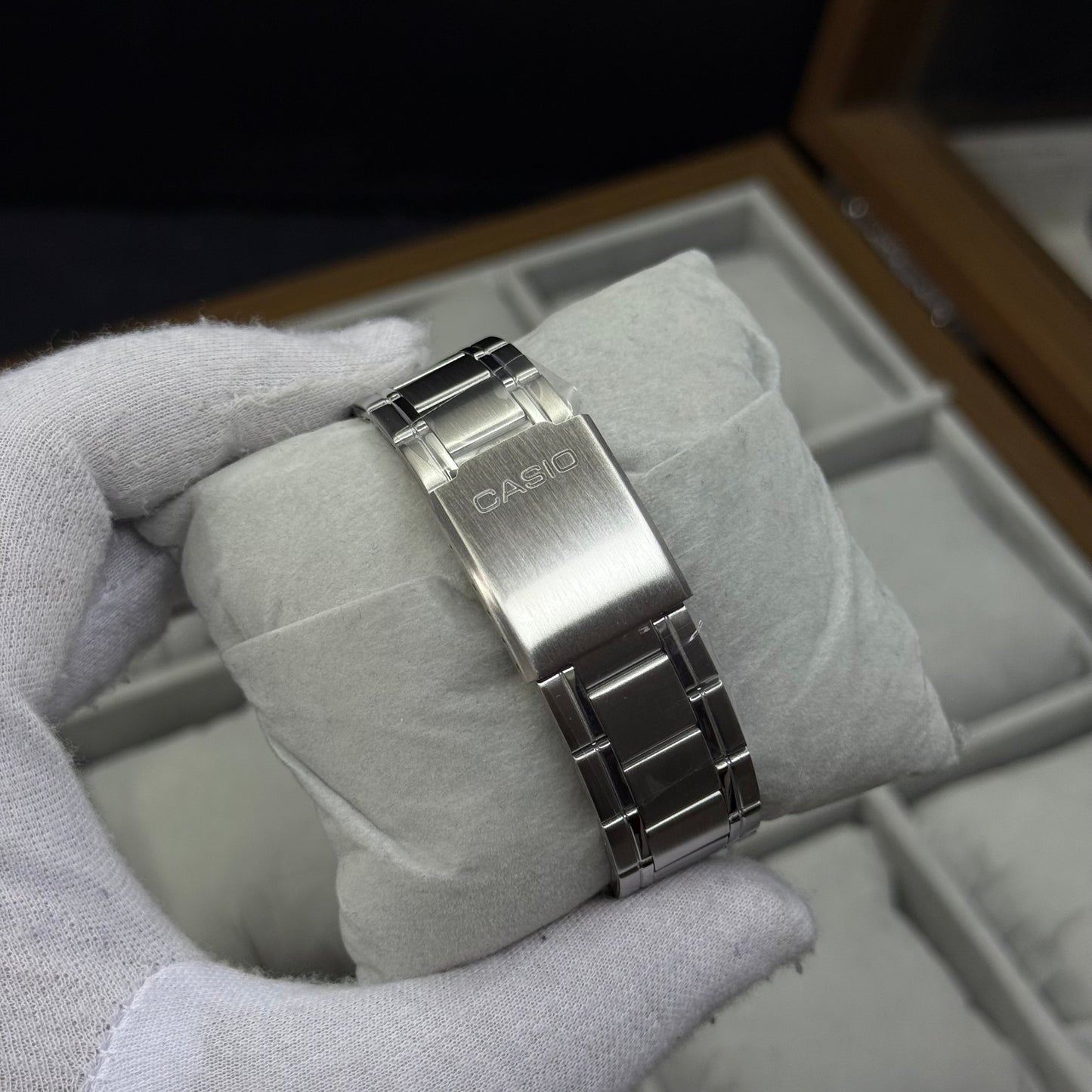 CASIO ORIGINAL PARA HOMBRE REF- MTP-V002D-1B3