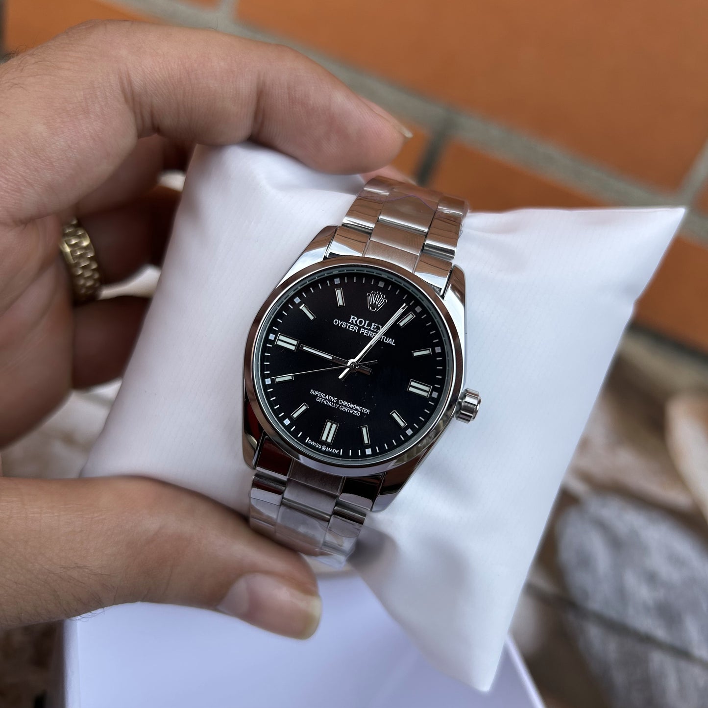 R0LEX OYSTER PARA HOMBRE REF-PN