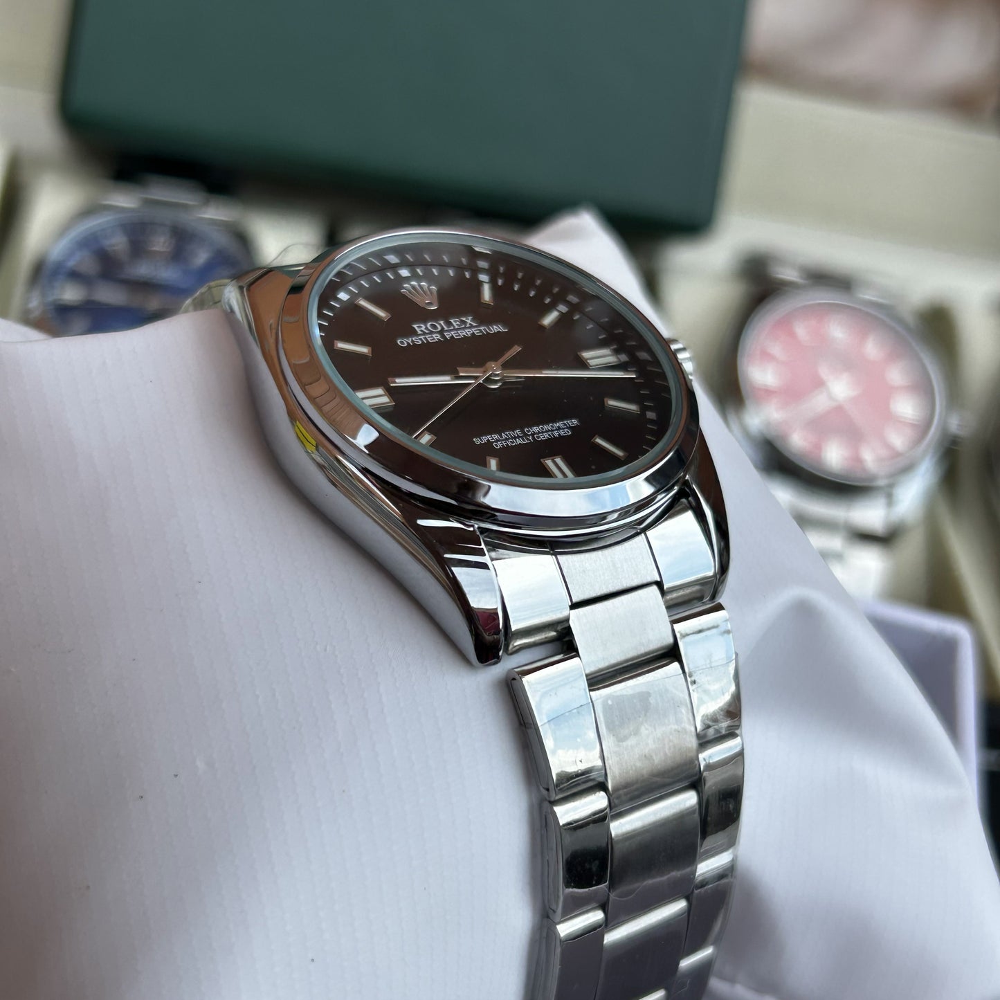 R0LEX OYSTER PARA HOMBRE REF-PN