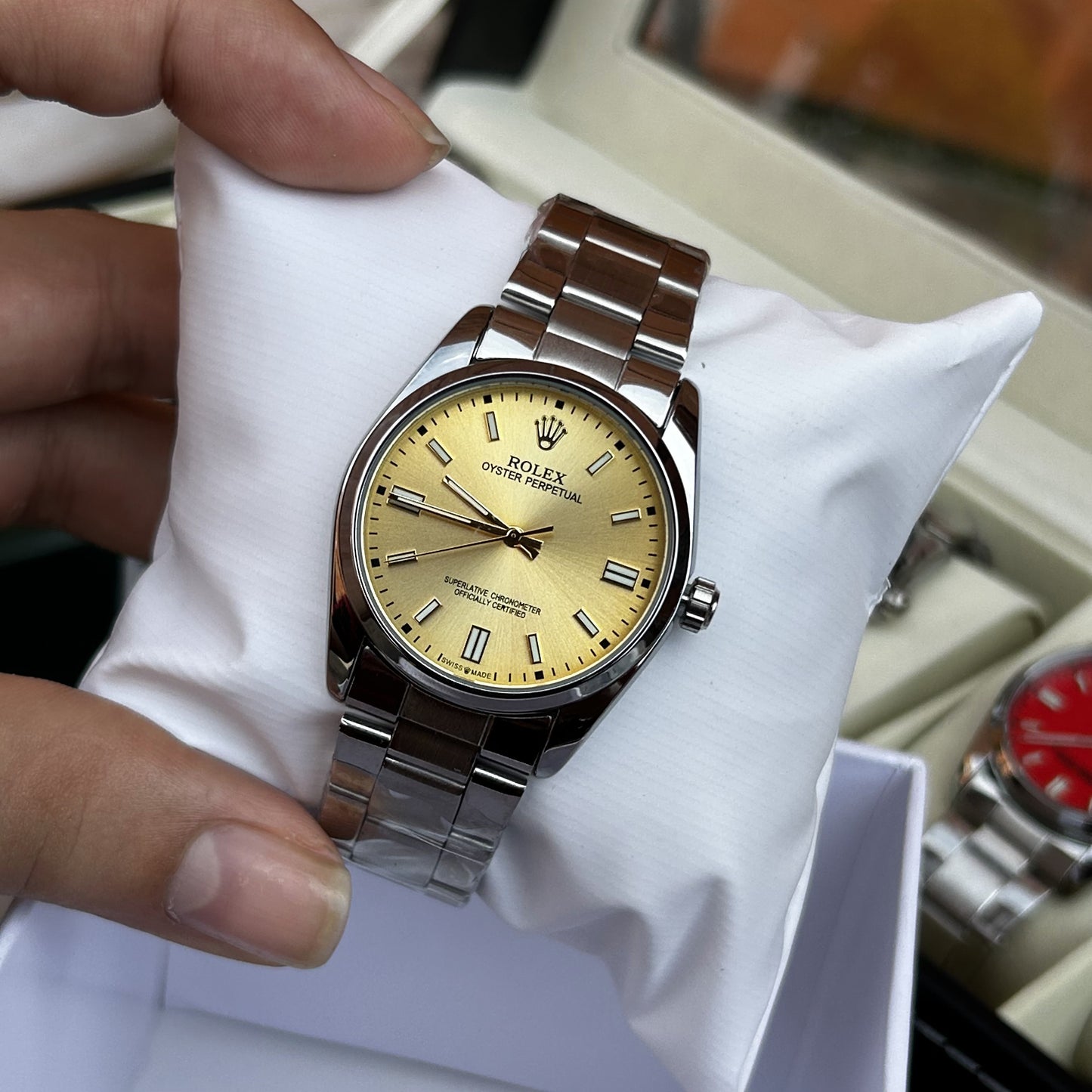 R0LEX OYSTER PARA HOMBRE REF-DP