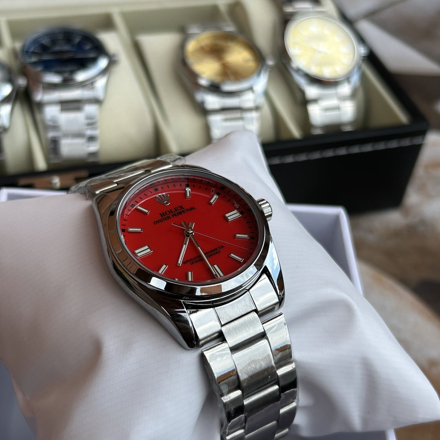 R0LEX OYSTER PARA HOMBRE REF-RP