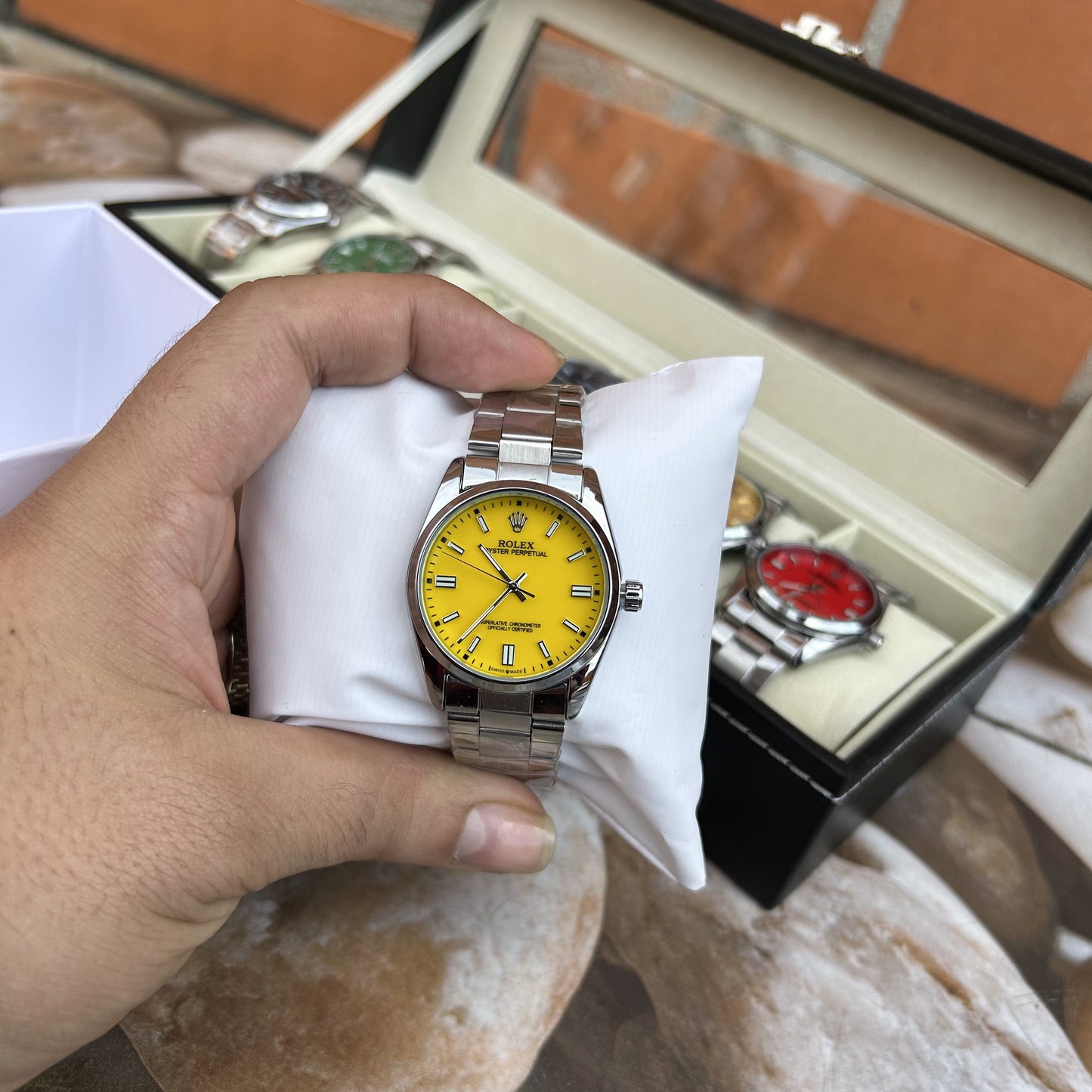 R0LEX OYSTER PARA HOMBRE REF-AP