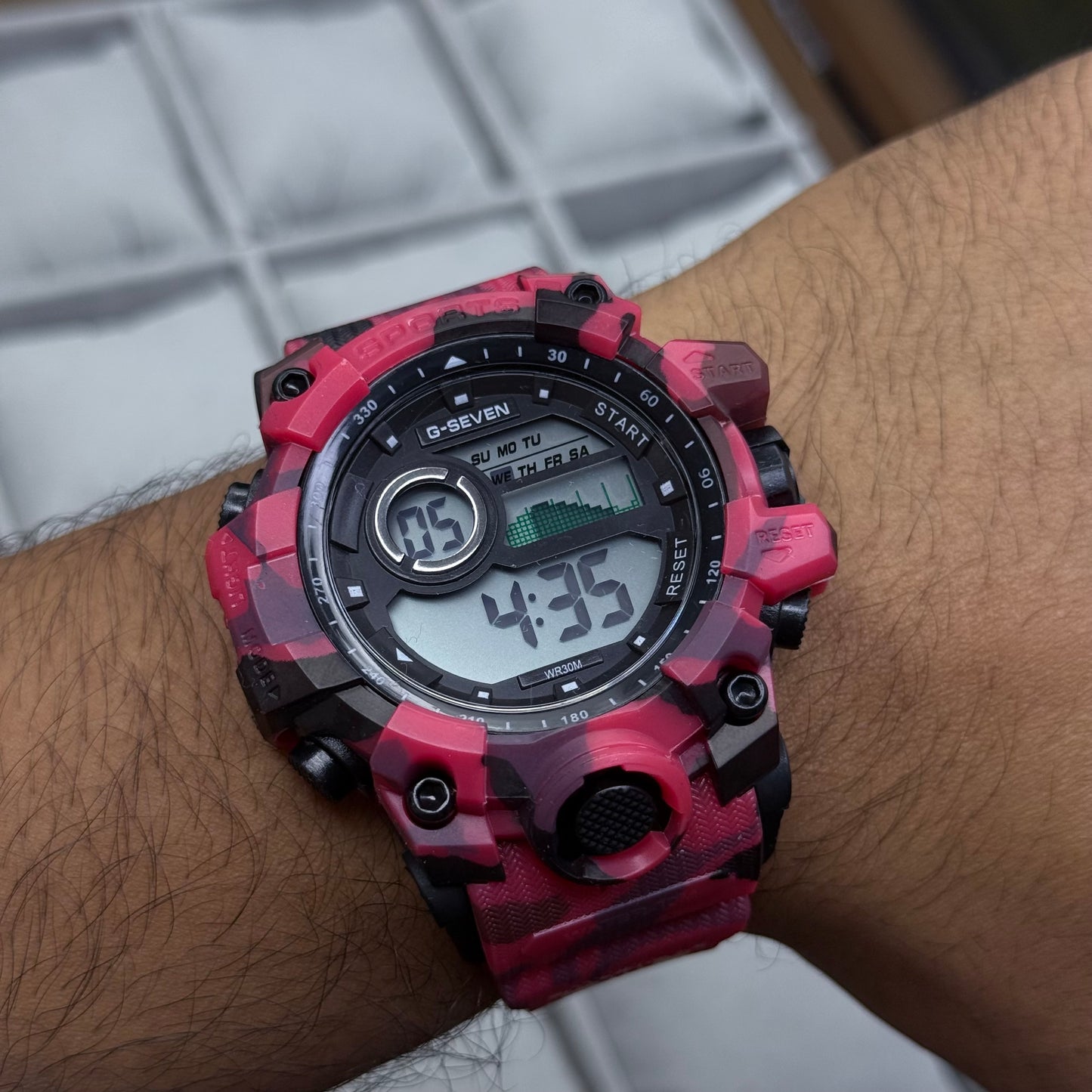 G-SEVEN X G-SHOCK  PARA HOMBRE REF-640C RN