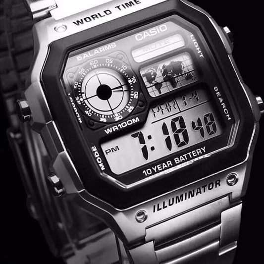 CASIO ORIGINAL PARA HOMBRE REF-AE-1200WHD-1A