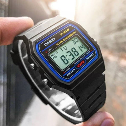 CASIO ORIGINAL PARA HOMBRE REF-F-91W-1D