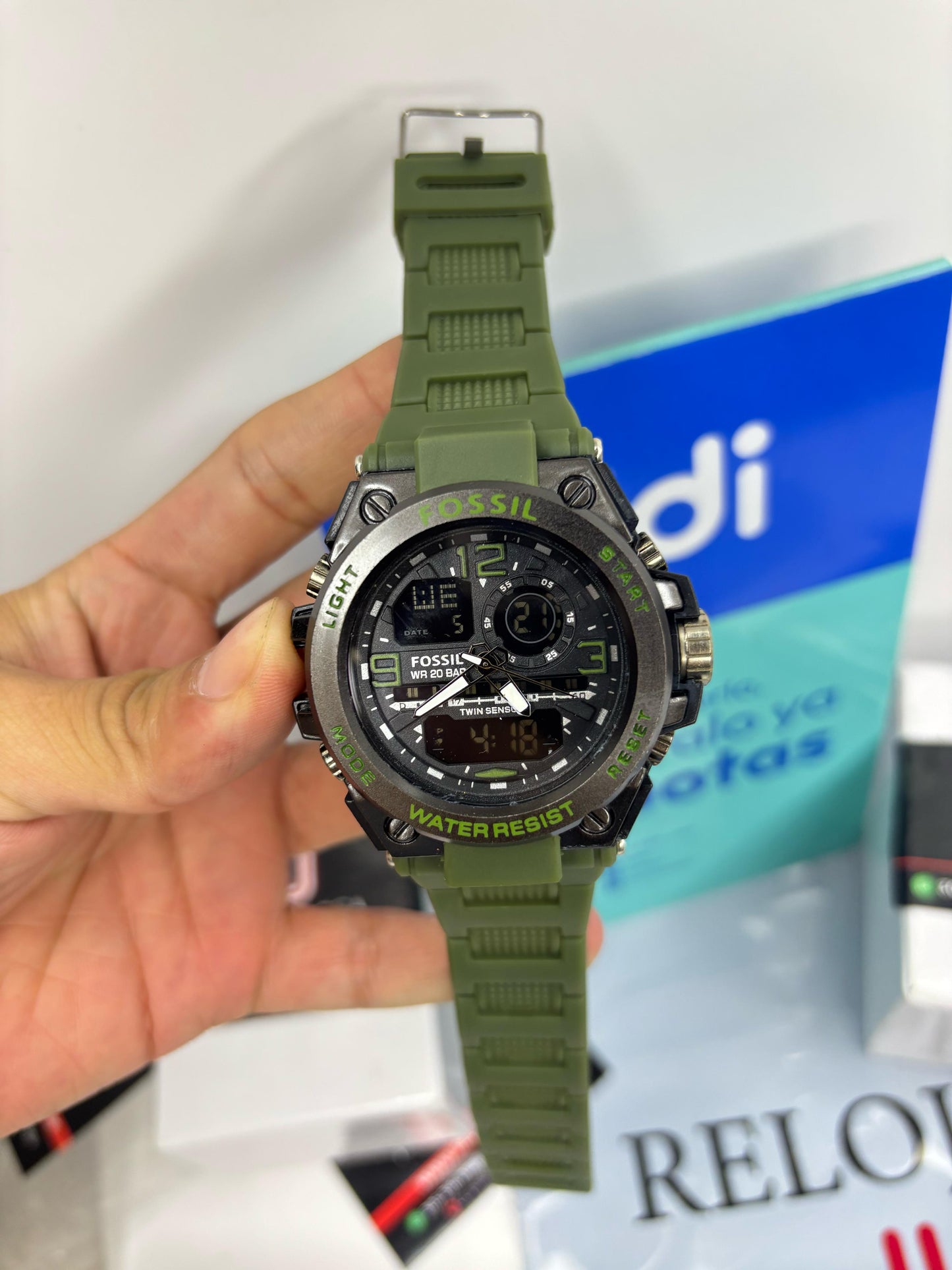 FOSSIL DOBLE HORA REF-VN