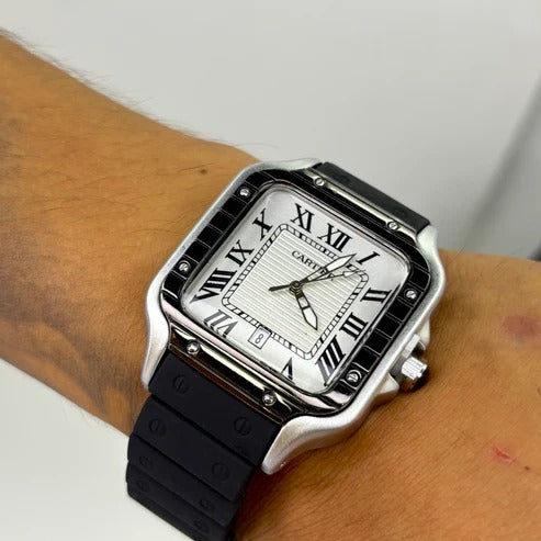CARTIER DO´SANTOS GOMA PARA HOMBRE REF-NPB