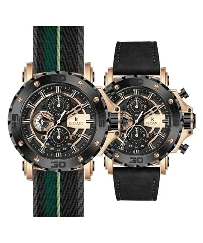 KOSMO ORIGINAL FUNCIONAL DOS PULSOS INTERCAMBIABLES  PAR HOMBRE K3932G
