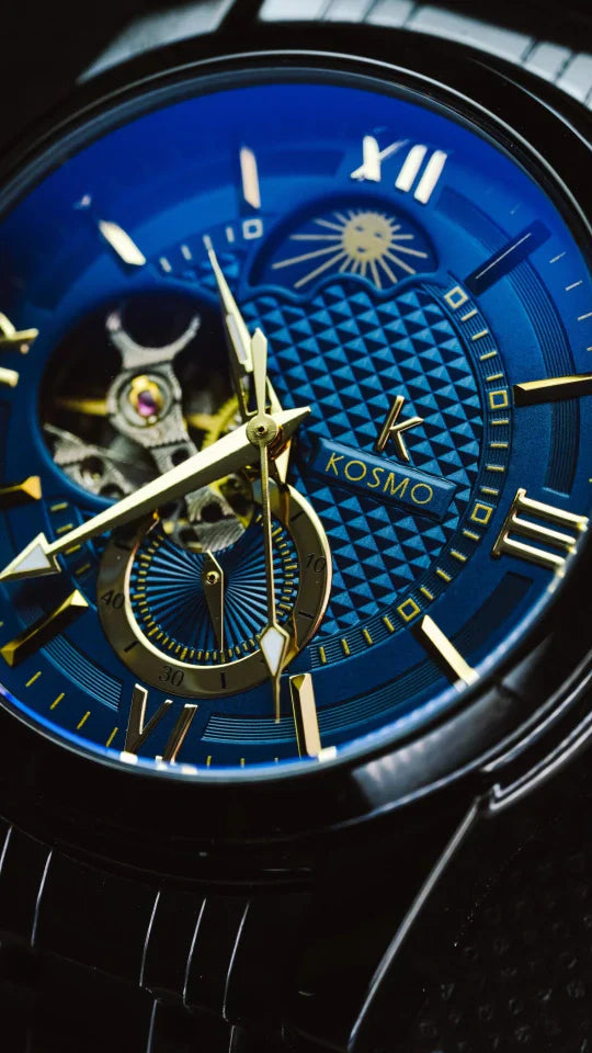 KOSMO AUTOMATICO PARA HOMBRE FASE LUNAR REF K805C-NV