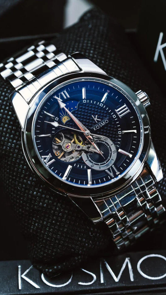 KOSMO AUTOMATICO PARA HOMBRE FASE LUNAR REF K805C-PN