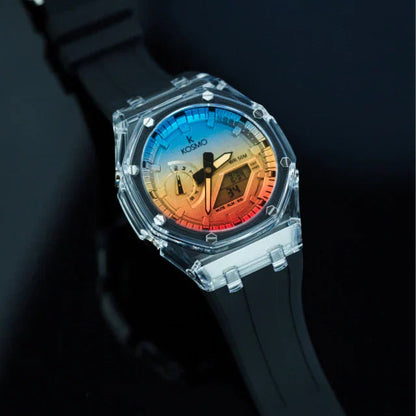 KOSMO ORIGINAL  X CASIO PARA HOMBRE DOBLE HORA K4010-N