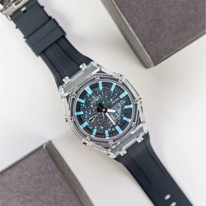 KOSMO ORIGINAL  X CASIO PARA HOMBRE DOBLE HORA K4010-NA