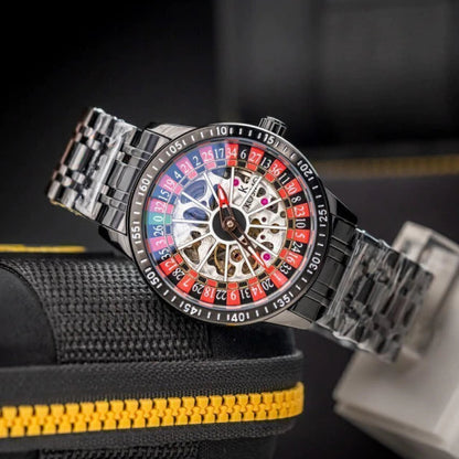 KOSMO AUTOMATICO ORIGINAL RULETA EDICION CASINO PARA HOMBRE REF K2058G - N
