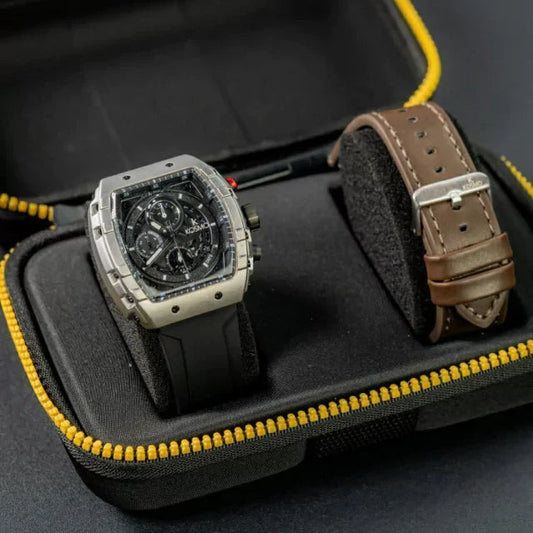 KOSMO ORIGINAL X RICHARD MILLER FUNCIONAL DOS PULSOS INTERCAMBIABLES  PAR HOMBRE K3997G-CP