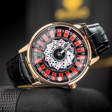 KOSMO AUTOMATICO ORIGINAL RULETA EDICION CASINO PARA HOMBRE REF K983C - NOR