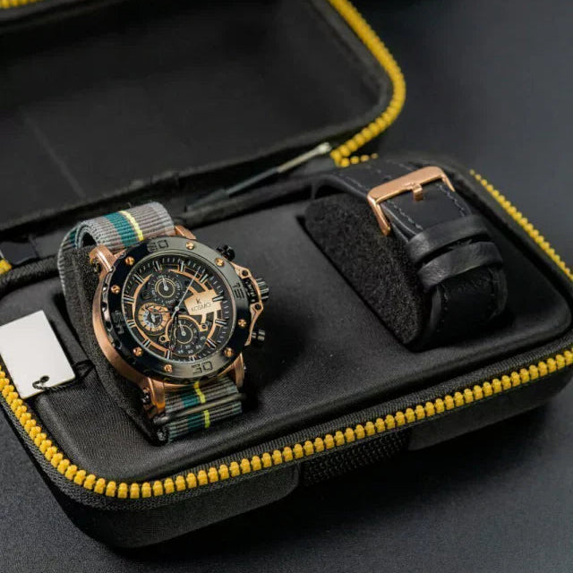 KOSMO ORIGINAL FUNCIONAL DOS PULSOS INTERCAMBIABLES  PAR HOMBRE K3932G