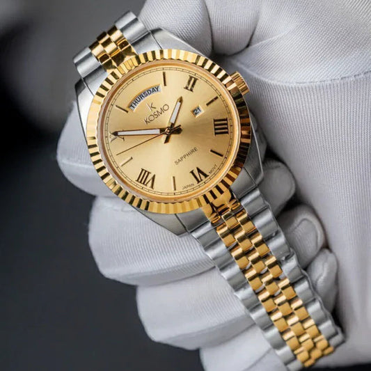 KOSMOS x RLX ACERO ORIGINAL PARA HOMBRE REF PRESIDENT- 583S-BD