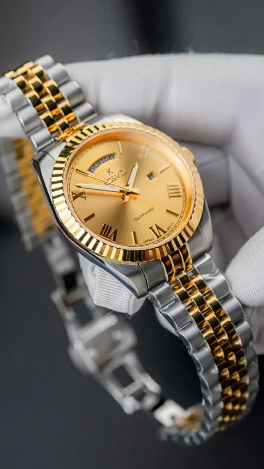 KOSMOS x RLX ACERO ORIGINAL PARA HOMBRE REF PRESIDENT- 583S-BD