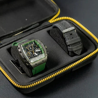 KOSMO ORIGINAL X RICHARD MILLER FUNCIONAL DOS PULSOS INTERCAMBIABLES  PAR HOMBRE K3997G-VN