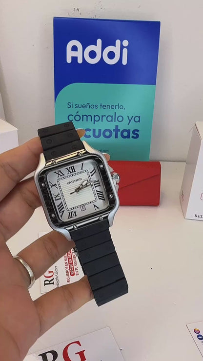CARTIER DO´SANTOS GOMA PARA HOMBRE REF-NPB