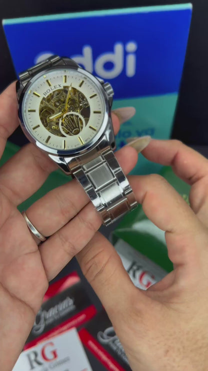 RLX AUTOMATICO CORAZON ABIERTO OYSTER PARA MUJER  REF-P